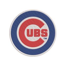 Chicago Cubs logo Embroidery