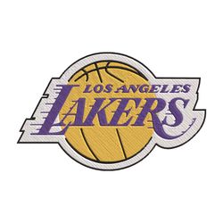 Los Angeles Lakers Embroidery Design File