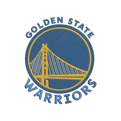 Golden State Warriors logo Embroidery, NBA Embroidery, Sport embroidery