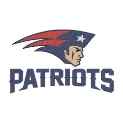 New England Patriots embroidery design, New England Patriots embroidery