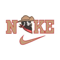 Nike x San Francisco 49ers Mascot Embroidery Designs, NCAA Embroidery Design File