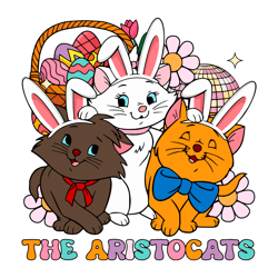 The Aristocats Happy Easter Day Svg File