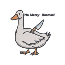 Silly Goose Embroidery Design