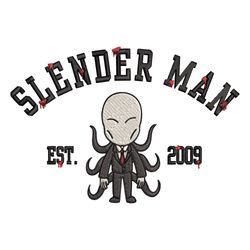 Slender Man Est Embroidery Files Halloween