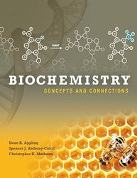 TestBank Biochemistry Concepts and Connections 1st Edition Appling