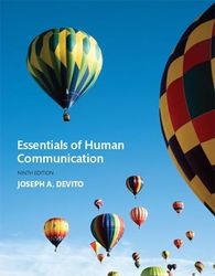 TestBank Essentials of Human Communication 9th Edition Devito
