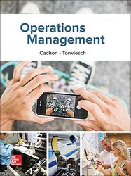 TestBank Operations Management 1st Edition Cachon