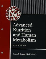 TestBank Advanced Nutrition and Human Metabolism 7th Edition Gropper