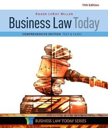 TestBank Business Law Today Comprehensive 11th Edition Miller