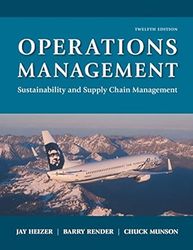 Test Bank Operations Management Sustainability and Supply Chain Management 12th Edition Heizer