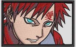 gaara1 Machine Embroidery Designs, Embroidery Designs, Instant Download, Embroidery File