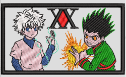HXH Machine Embroidery Designs, Embroidery Designs, Instant Download, Embroidery File