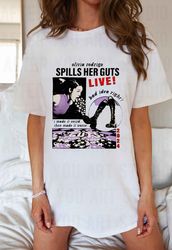 Olivia Guts Tour Shirt, Guts Tour 2024 Sweatshirt Shirt, 2024 Concert Shirt, Guts Tee, Olivia Bad Idea Right Shirt