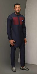 African men clothing, African groom suit, Native ankara styles for men, Prom suit, traditional groom suit,