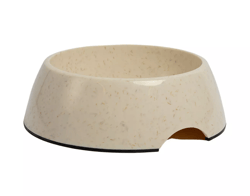 Sustainable and Eco-friendly Dog Bowl - 32 Oz (large) ,Color: White Swan