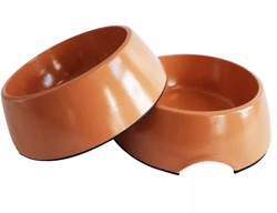 Sustainable and Eco-friendly Dog Bowl - 32 Oz (large) ,Color: Tawny Orange