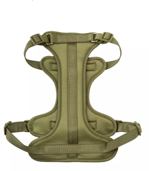 Odor Resistant and Water Resistant Adjustable Clip-In Harness ,Color: Loden Green