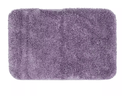 KayVaughan Ultimate Mingled Bath Rug, Mingled Purple