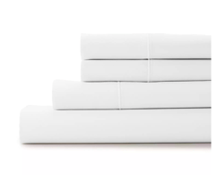 400 Thread Count Ultimate Sheet Set or Pillowcases ,Color: White