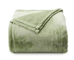 SuperSoft Plush Blanket ,Color: Sage