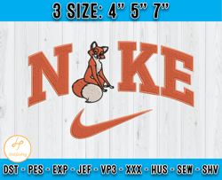 Nike Tod Embroidery Files, The Fox and the Hound Embroidery Design