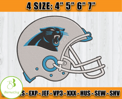 Panthers Embroidery, Embroidery, NFL Machine Embroidery Digital, 4 sizes Machine Emb Files -19 & BiernatSvg