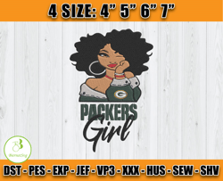 Packers Embroidery Design, Sport Embroidery by BiernatSvg