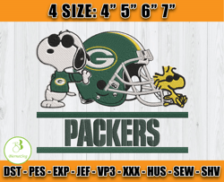 Packers Snoopy Embroidery Design, Snoopy Embroidery, Green Bay Packers Embroidery, Embroidery Patterns