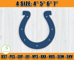 NFL Indianapolis Colts embroidery files, Indianapolis Colts Embroidery Designs, NFL Teams, Machine Embroidery Pattern