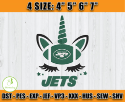 Unicon New York Jets File, Unicon Embroidery Design, New York Jets Embroidery Design, Sport Embroidery