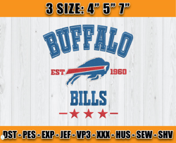 Buffalo Bills Football Embroidery Design, Brand Embroidery, NFL Embroidery File, Logo Shirt 18
