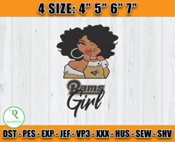 Rams NFL Embroidery Design, Embroidery Design files