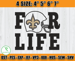 Saints For Life, Minnesota Vikings Embroidery, NFL Embroidery Patterns, Sport Embroidery