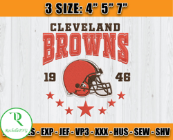 Cleveland Browns Football Embroidery Design, Brand Embroidery, NFL Embroidery File, Logo Shirt 52