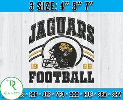 Jacksonville Jaguars Football Embroidery Design, Brand Embroidery, NFL Embroidery File, Logo Shirt 88