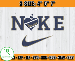 Dallas Cowboys Nike Embroidery Design, Brand Embroidery, NFL Embroidery File, Logo Shirt 104