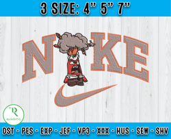 Nike Anger Fire Embroidery, Inside Out Embroidery, Embroidery Machine