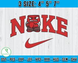 Nike Anger angry Embroidery, Inside Out Embroidery, Embroidery Pattern