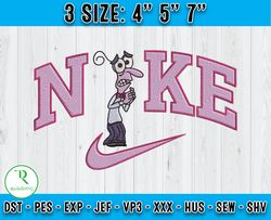 Nike Fear Embroidery, Nike Logo Embroidery, Inside Out Embroidery