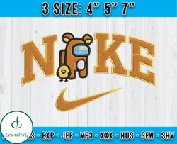 Nike Aiden Embroidery, Among Us Embroidery, Embroidery pattern fi