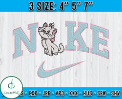 The Aristocat Embroidery, Nike Marie Embroidery, Embroidery file