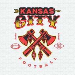Retro Kansas City Football Dynasty SVG