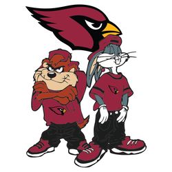 Looney Tunes Hip Hop Arizona Cardinals SVG