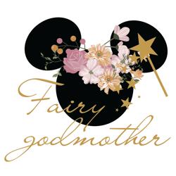 Fairy Godmother Trending Svg, Happy Mother's Day, Mom Birthday SVG, Love Mom Ever SVG
