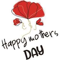 Happy Mother's Day Svg, Mom Love Flower, Flower For Mom Birthday, Mom Life