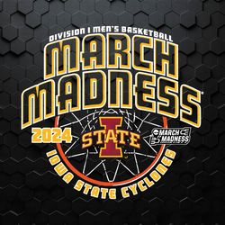 Iowa State Cyclones 2024 NCAA March Madness SVG