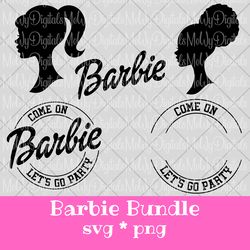 Barbie SVG PNG Bundle