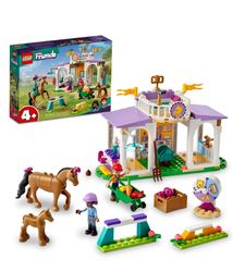 Friends Horse Training Toddler Building Toy, Great Birthday Gift for Ages Stable, 2 Horse Characters and Animal Care