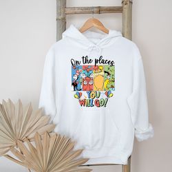 Retro On The Places You Will Go Hoodie Custom Hoodie