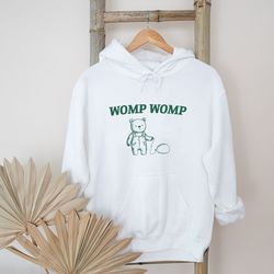 Retro Womp Womp Bear Meme Hoodie Custom Hoodie